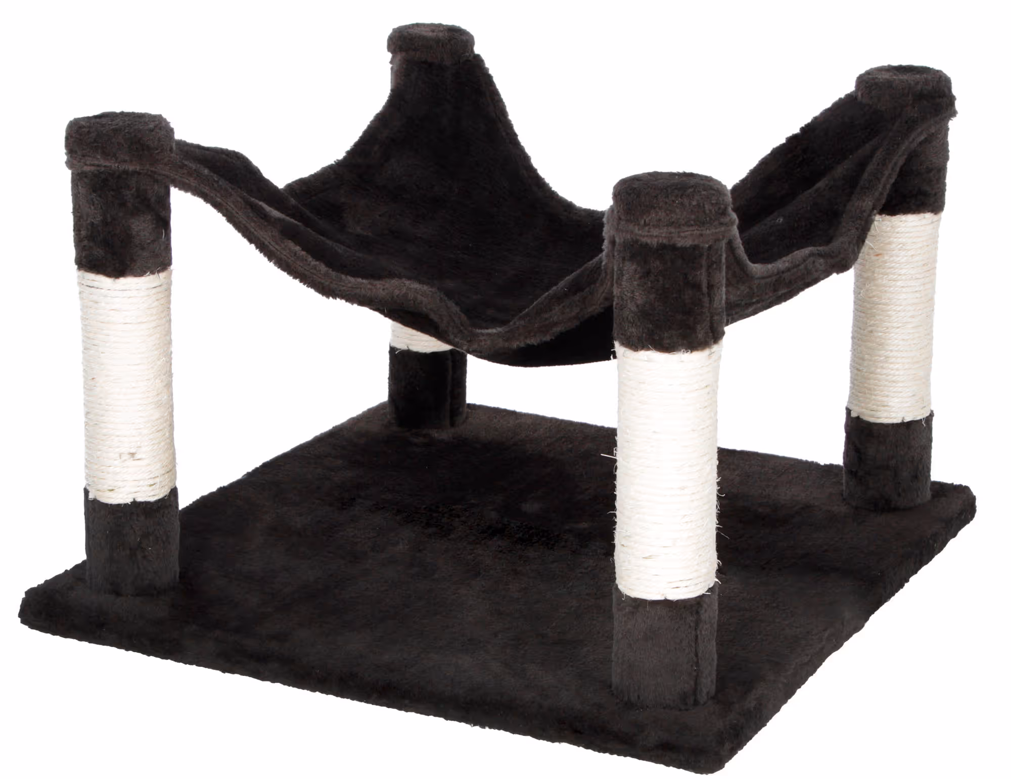 Hamac pour chat Samira anthracite, 49x49x32cm