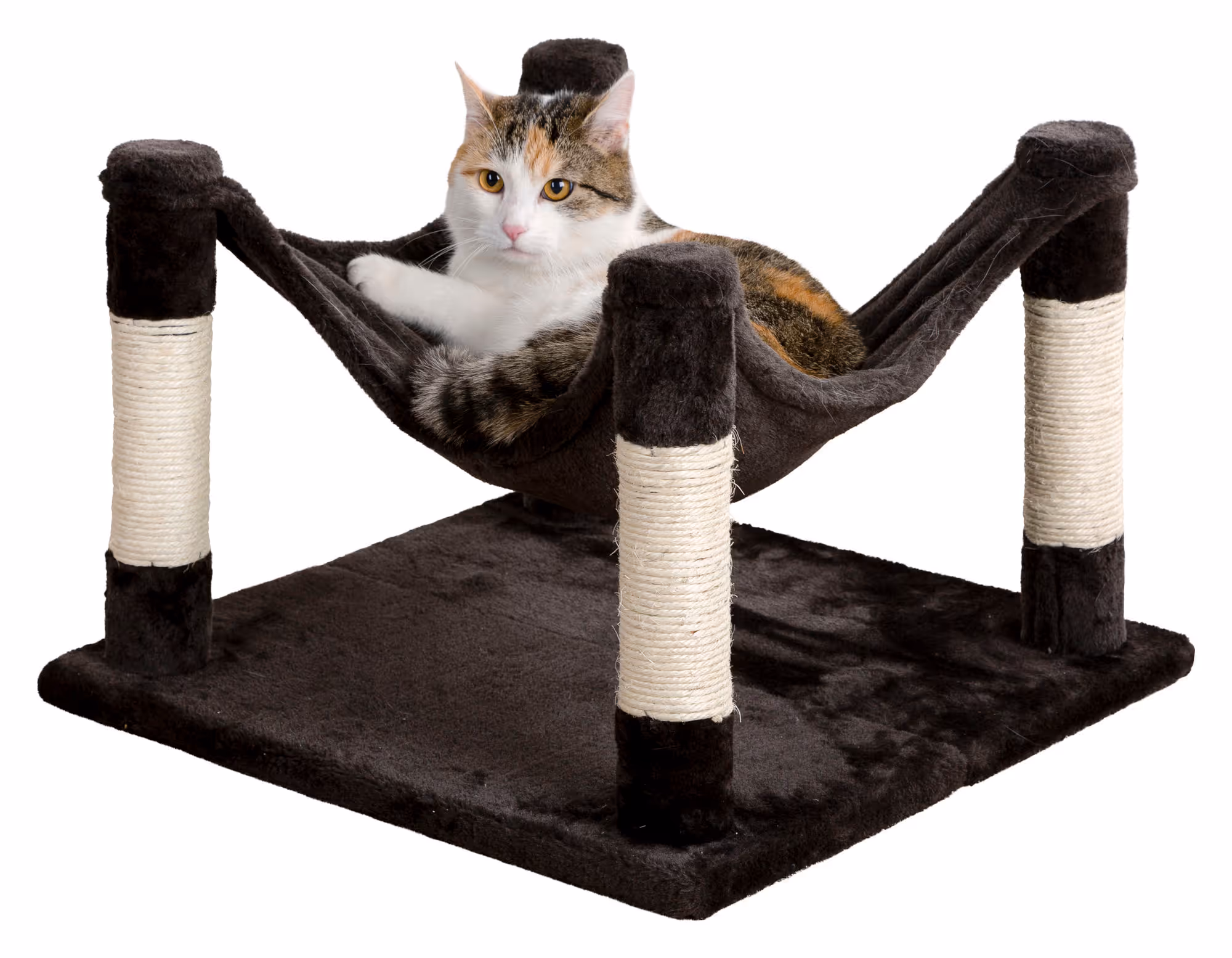 Hamac pour chat Samira anthracite, 49x49x32cm