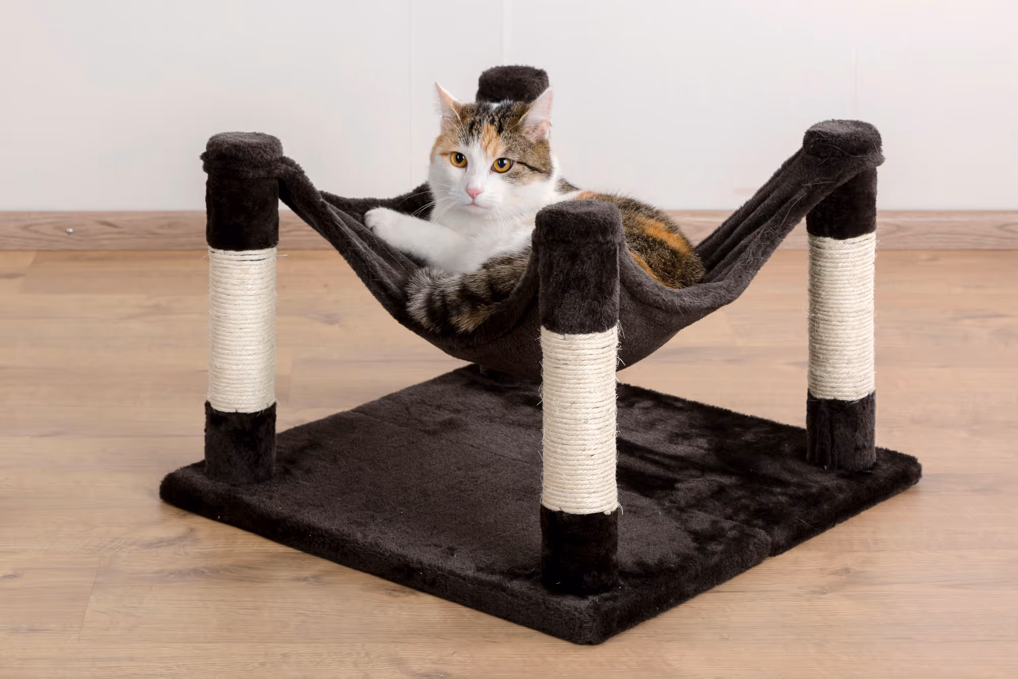 Hamac pour chat Samira anthracite, 49x49x32cm