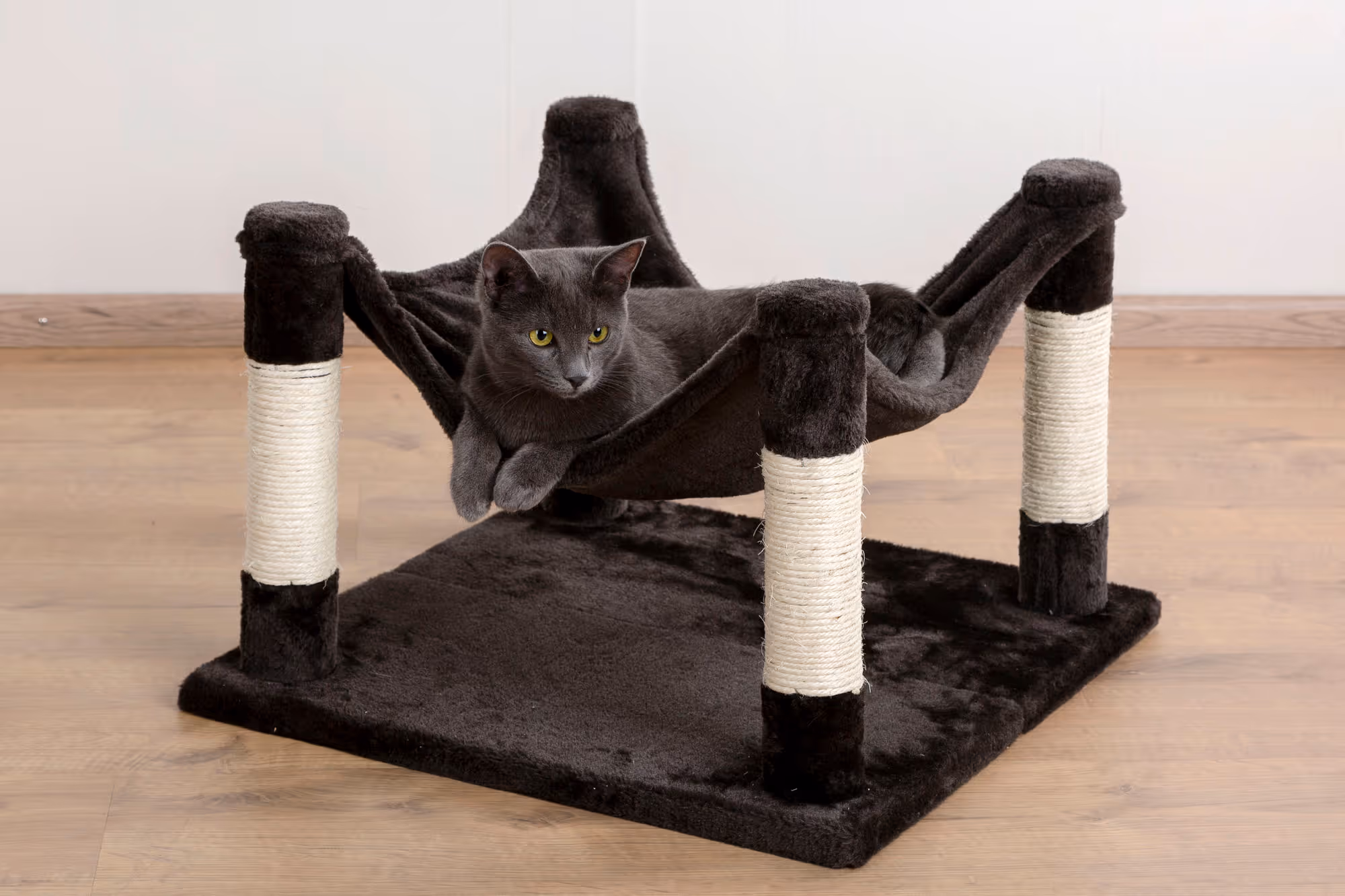 Hamac pour chat Samira anthracite, 49x49x32cm