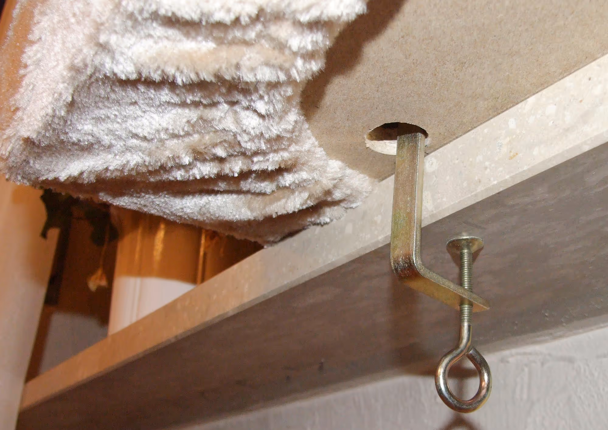 Hamac pour fenêtre beige, 56X36x7cm