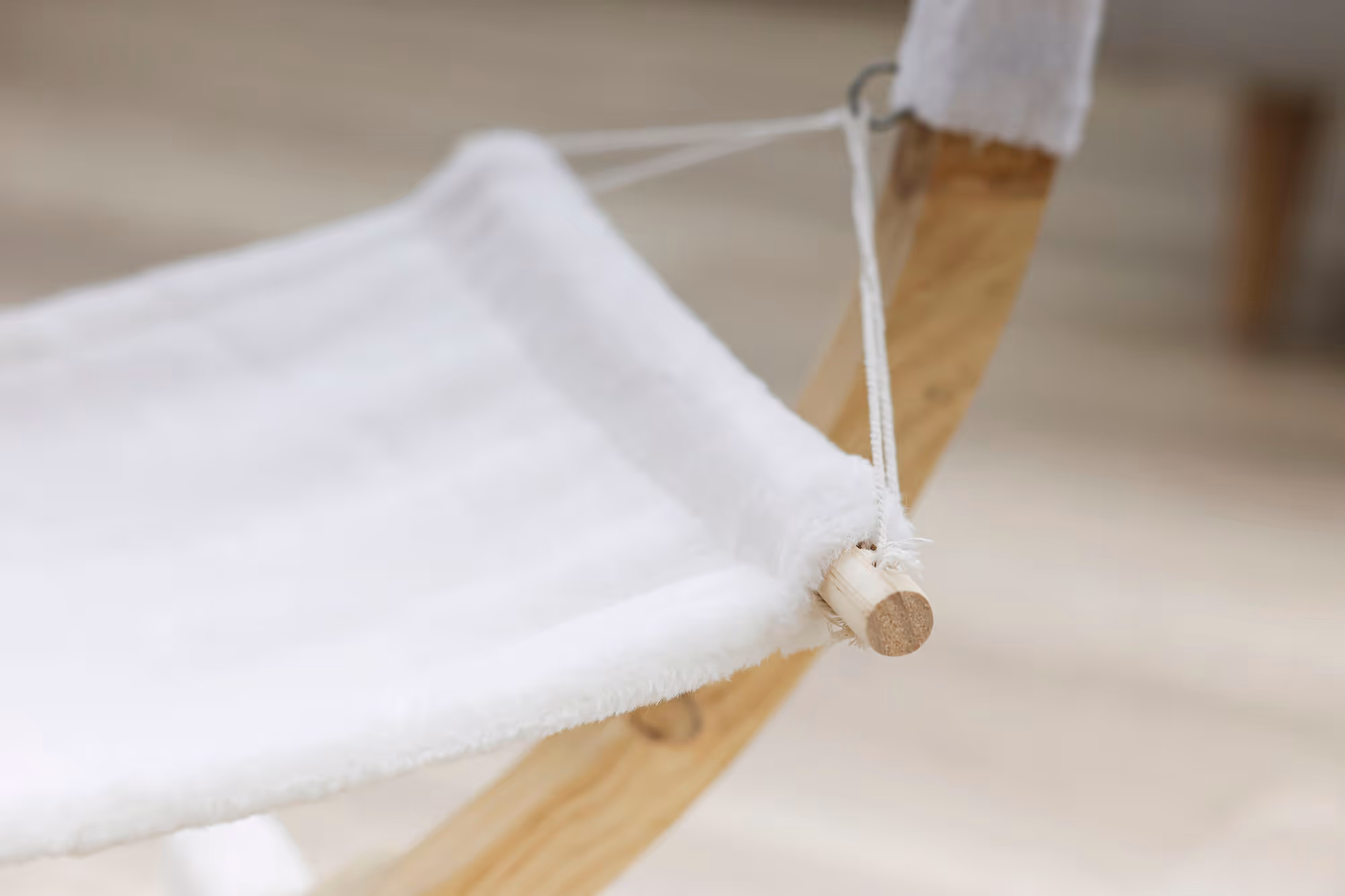 Hamac Siesta blanc, 73x36x34cm