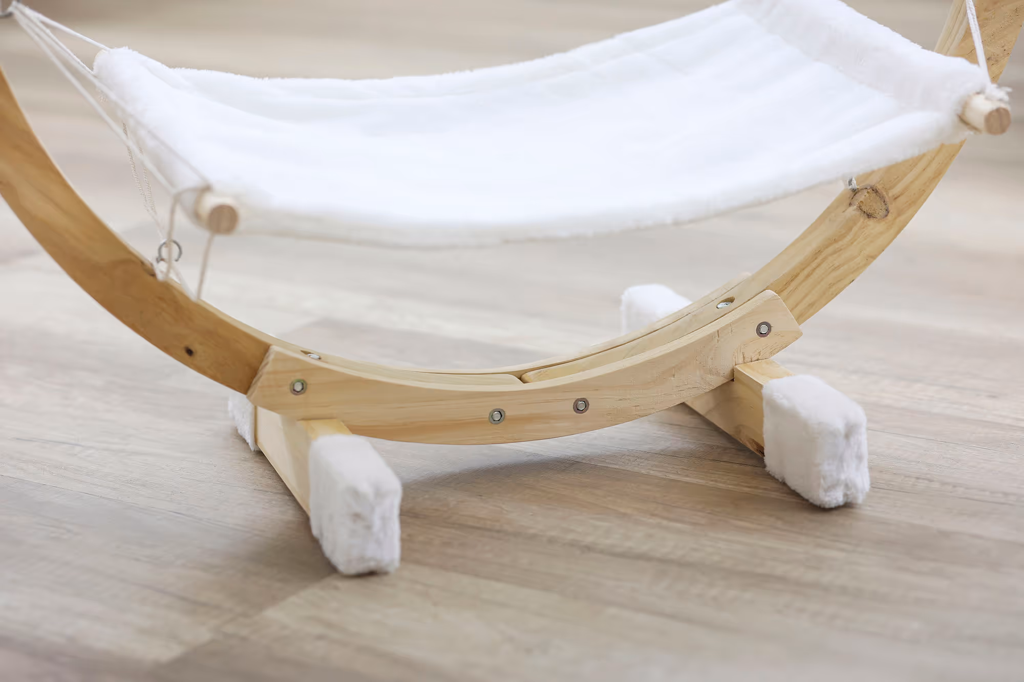 Hamac Siesta blanc, 73x36x34cm
