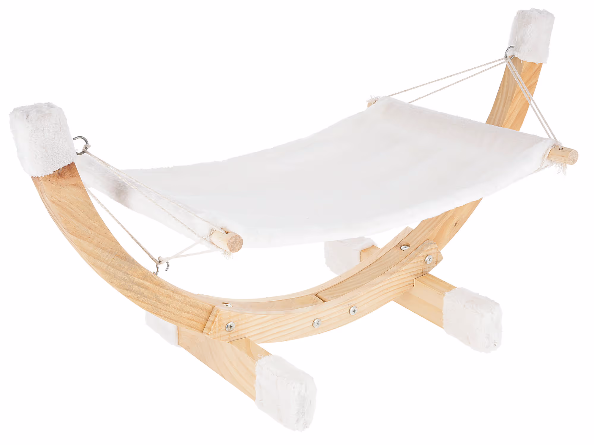 Hamac Siesta blanc, 73x36x34cm