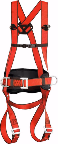 HARNAIS DE SECURITE MAXIPRO 4 POINT D'ANCRAGE - LARGEUR 45MM