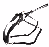Harnais Maxi Leader noir, 45-60cm