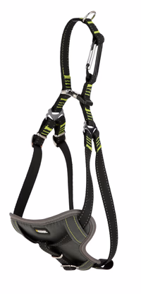 Harnais pour voiture noir, 50 - 65 cm, 20 mm