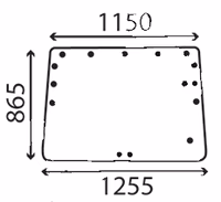 Hayon arrière Renault 7700062092