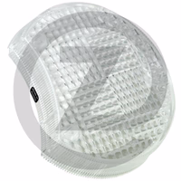 HELLA Cabochon, blanc - de clignotant - gauche