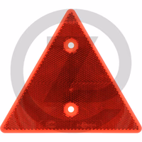 HELLA Catadioptre - triangulaire, rouge