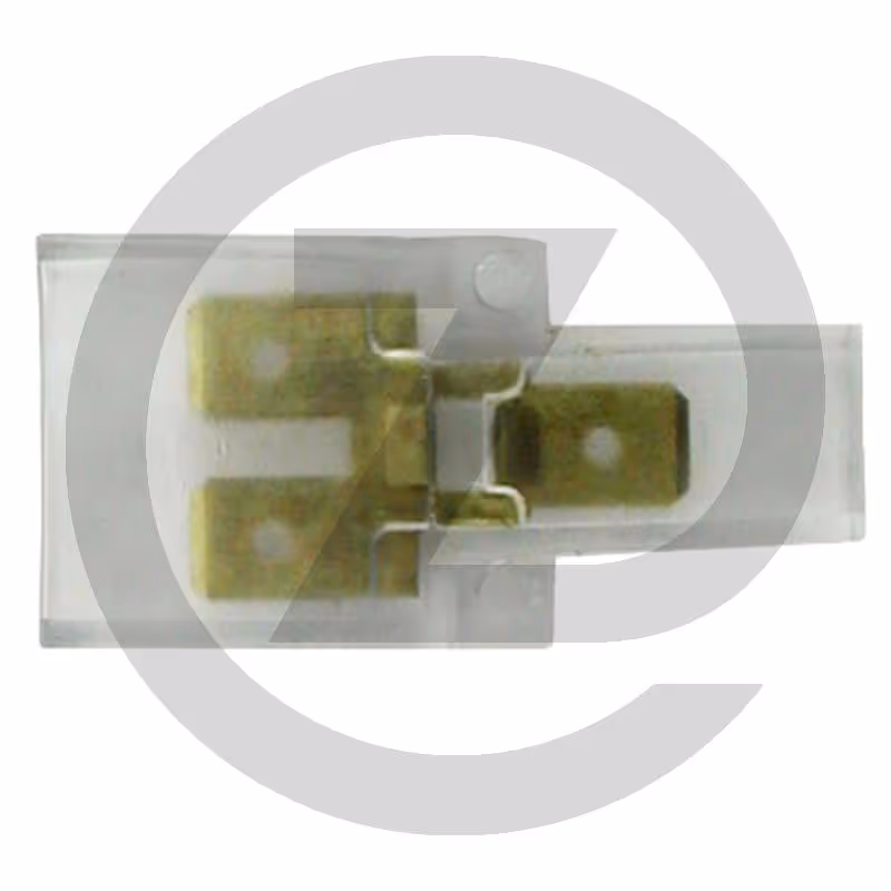 HELLA Connecteur - 6,3 mm, 2 pôles, longueur 40 mm