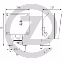 HELLA Feu de travail