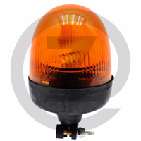 HELLA Gyrophare H1 "KL Rota Compact" - 12 / 24 V, support pour gyrophare