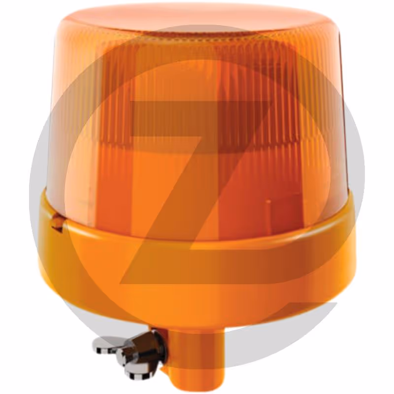 HELLA Gyrophare, jaune - LED | embout de fixation pour tube