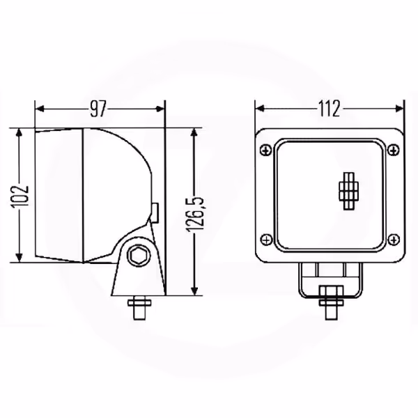 Lampe de travail Ultra Beam Hella