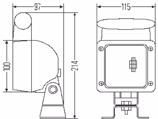 Lampe de travail Ultra Beam Hella