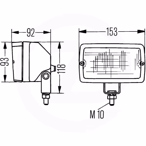 Projecteur Hella