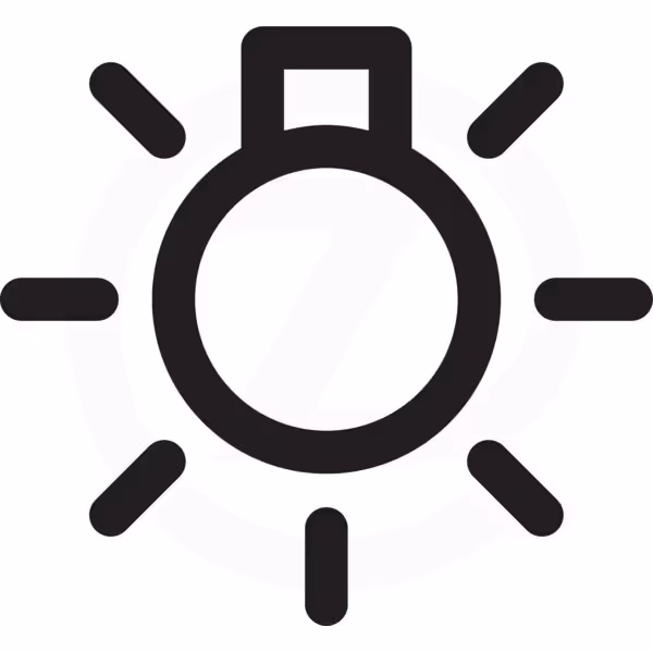 Symbole feu