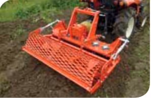 Herse rotative 120/130 avec montage