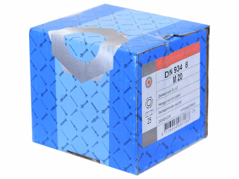 Hexagonale Vis M20x2.50mm - Vendu par 25