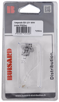 HF- 1 LAMPE IODE H3 12V 55W PK22S
