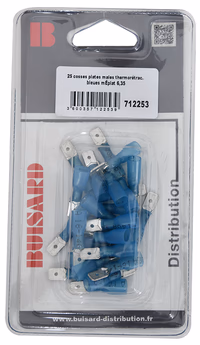 HF-25COSSES PL.M.THERMOR.BLEU 6.35