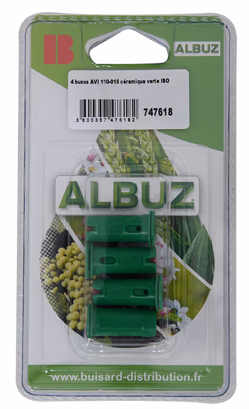 HF-4 BUSES AVI 110 - 015 CERAM VERTE COULEURS ISO