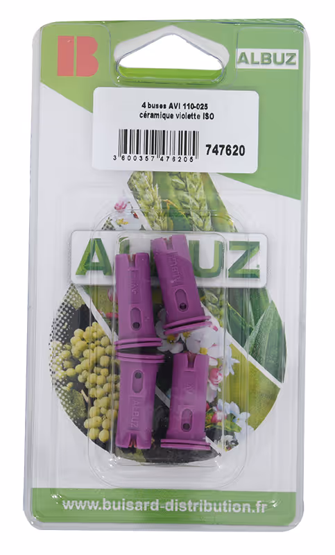 HF-4 BUSES AVI 110 - 025 CERAM VIOLET COULEURS ISO