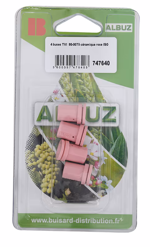 HF-4 BUSES TVI 80 - 0075 CERAM ROSE COULEURS ISO