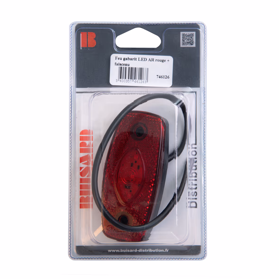 HF-FEU GABARIT LED AR ROUGE + FAISCEAU