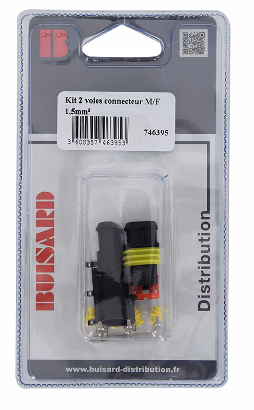 HF-KIT 2V CONNECT.M/F SUPERSEAL