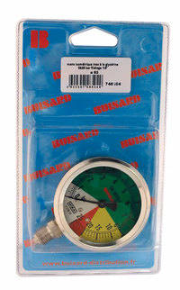 HF-MANOMÈTRE ECH. DILATEE D63 0/8/25B FIXATION PERIPH.