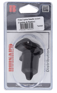 HF-PRISE 3PLOTS FEMELLE 12/24V 743467