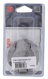 HF- PRISE 7 PLOTS FEMELLE 12v