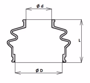 Housse pour levier sd 11