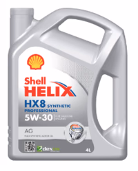 huile moteur Shell HELIX HX8 Pro AG 5W-30 bidon de 5L