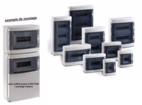 Ide | Coffret distr.poly 3x12m ip65 pe+n