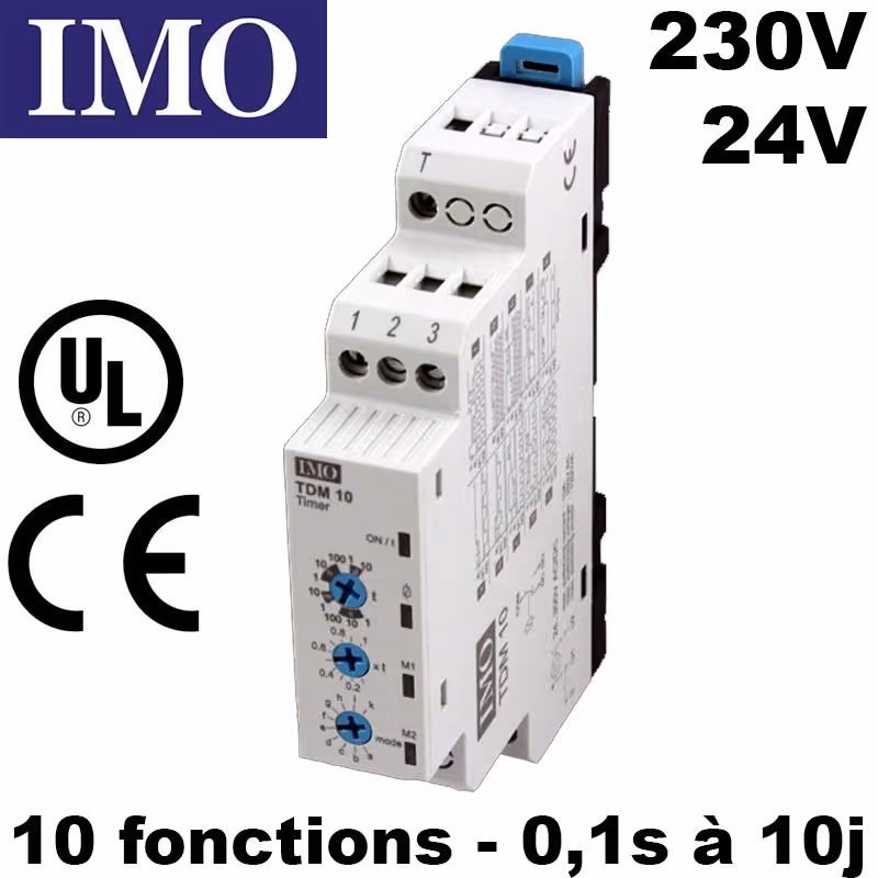 Imopc | Relais multi tempo 24acdc-230ac