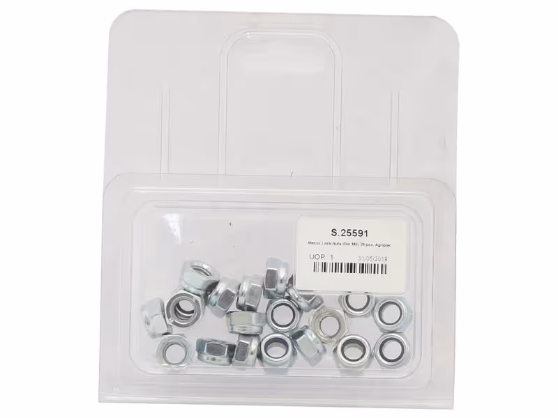 Indesserables, Filetage: M8x1.25mm (DIN 985) Metric Coarse