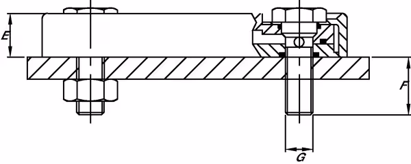 Indicateur de niveau M12 L127 mm