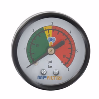 Indicateur de pression 1/8" 0-6 bars
