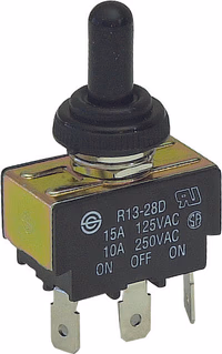 Inter.a levier 3 pos.+capuchon etanche/vrac