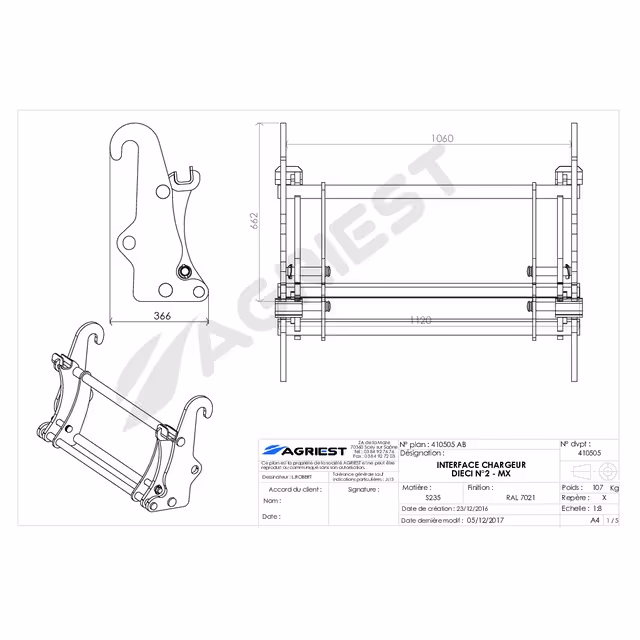 Interface chargeur dieci n°2-mx