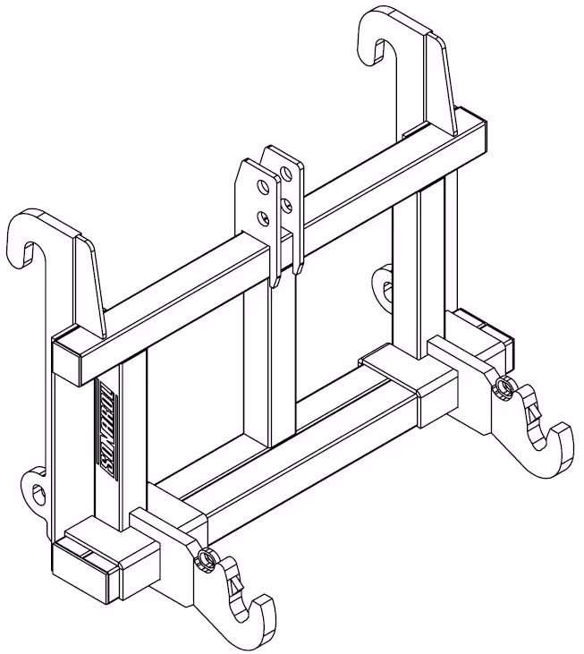 Interface JCB Q FIT / 3 points Cat.3