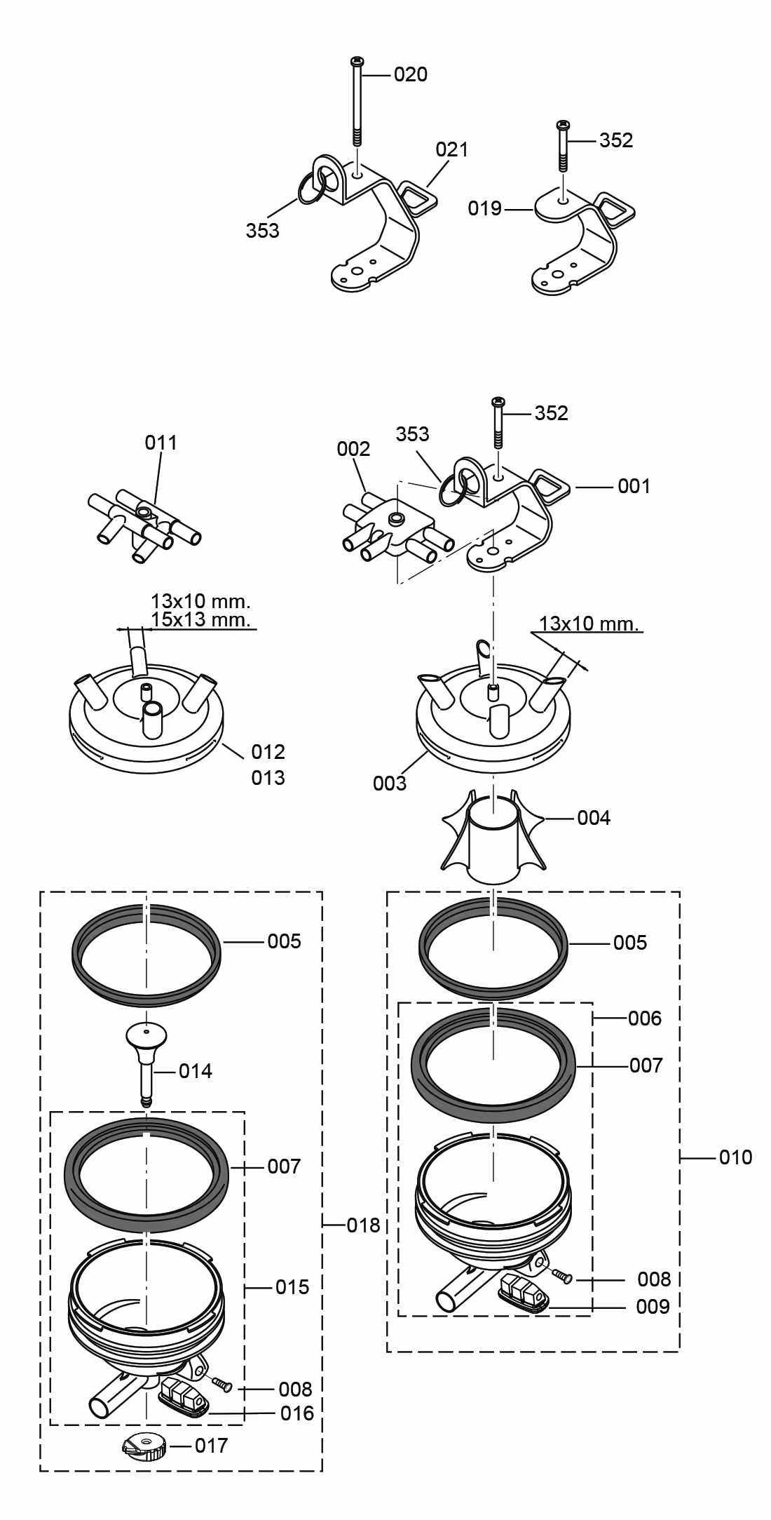 Interpuls | Bol complet lunik 350 valve