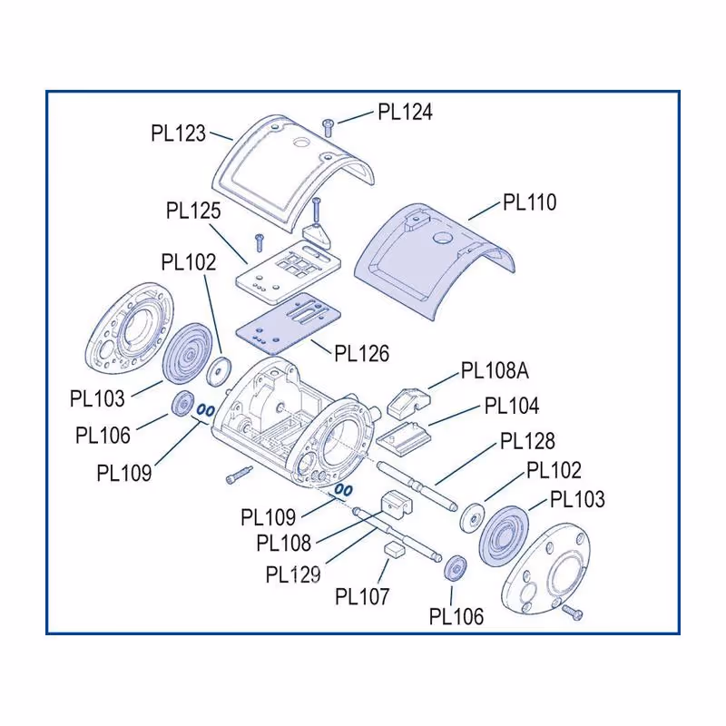 Interpuls® LO2/LL90 Membrane principale (x2)