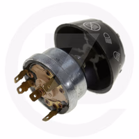 Interrupteur d'eclairage 3pos+neutre/claxon