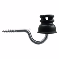 Isolateur à fixer sur piquets en bois  sachet de 50