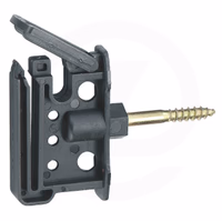 Isolateur à vis clip Maxi Tape par 25 à fixer su piquet en bois 