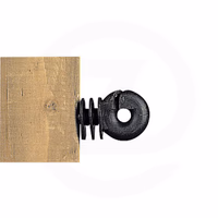 Isolateur à visser sur piquet en bois